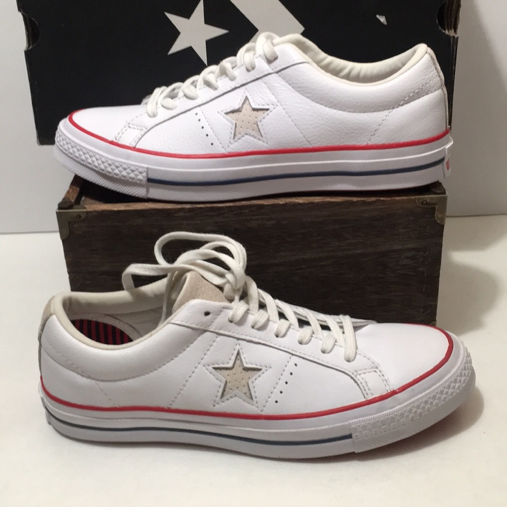 Converse One Star Ox White Women’s Shoes Size 10